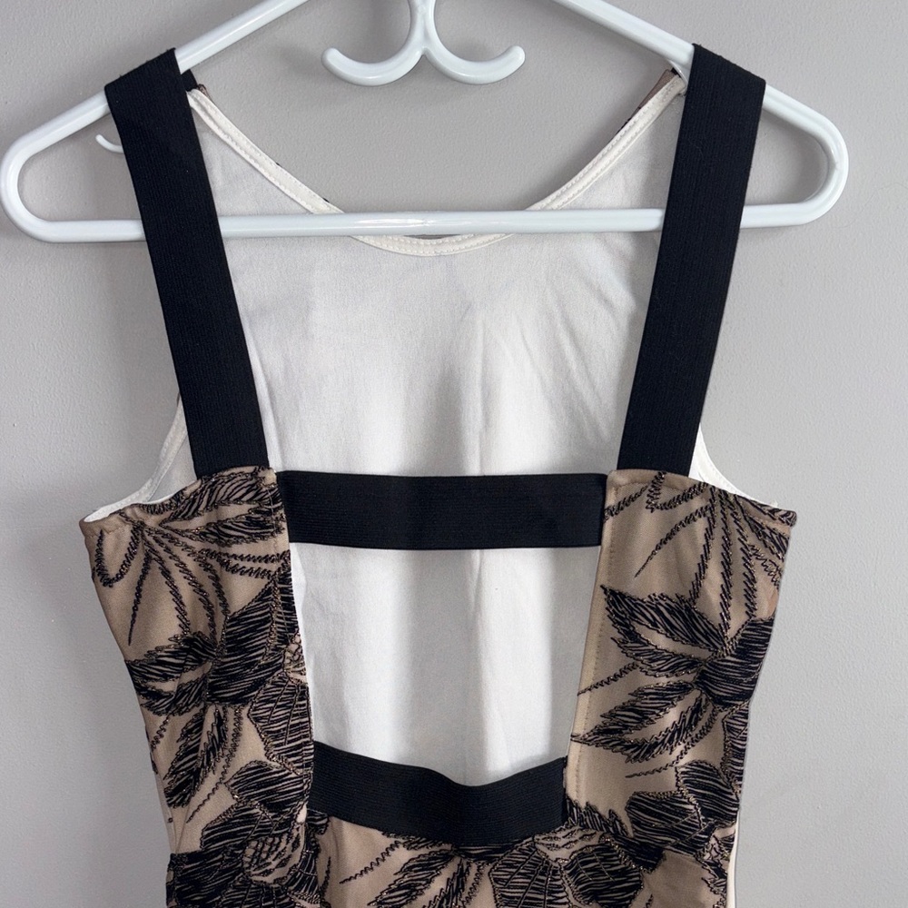 Va Va Voom Sleeveless Backless Embroidered Midi Dress - Picture 9 of 12